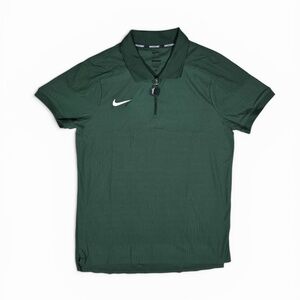 Nike Court 1/4 Zip Tennis Polo Shirt UNRELEASED HQ0792-341 Men’s Size XL Green